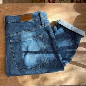 Madewell High Rise Straight Jean